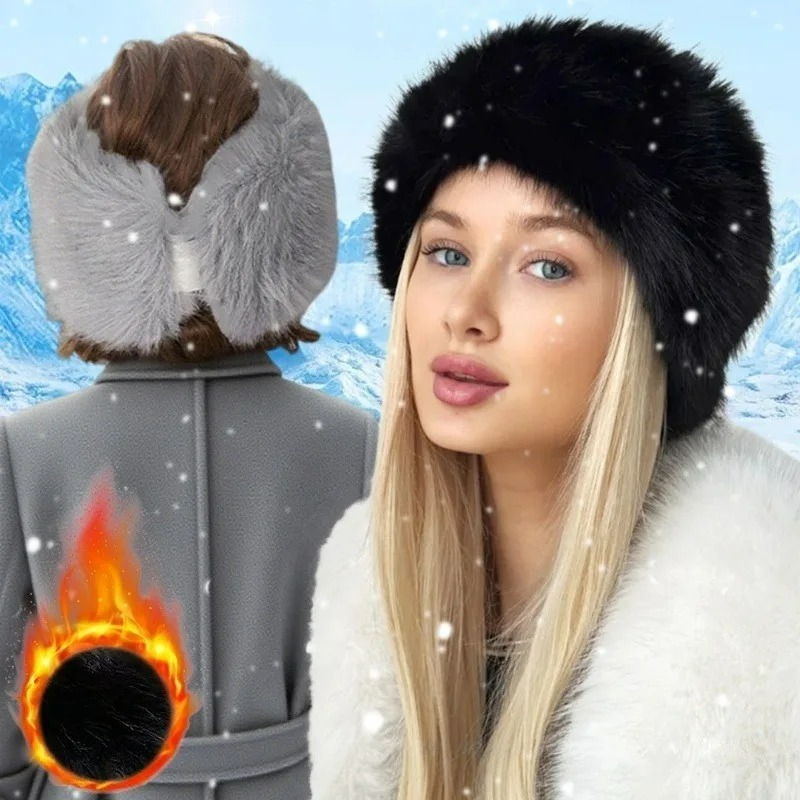 Wide Band Fur Headband Winter  - Fleece Ear Warmer Band recensione e prezzo
