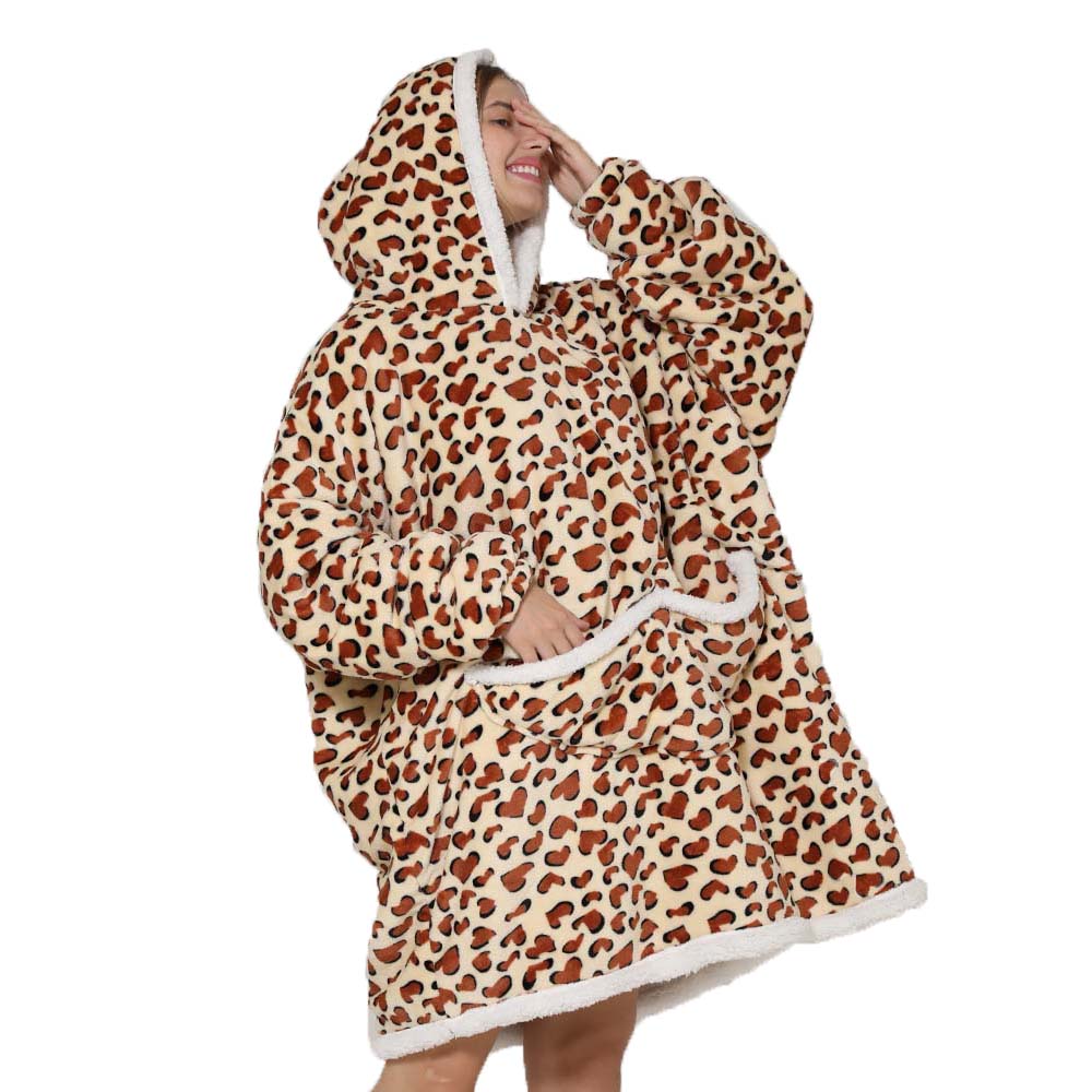 Lazy Hoodie Blanket Oversized  - Sherpa Hoodie Fleece recensione e prezzo