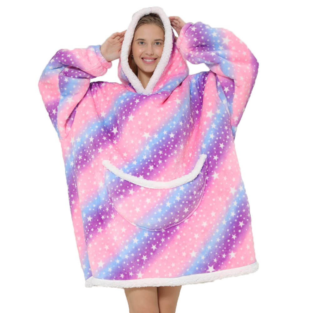 Lazy Hoodie Blanket Oversized  - Sherpa Hoodie Fleece recensione e prezzo