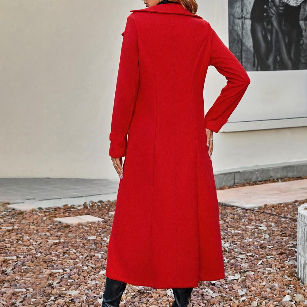 Women's Long Wool Coat Double- - Wool Coat Peacoat recensione e prezzo