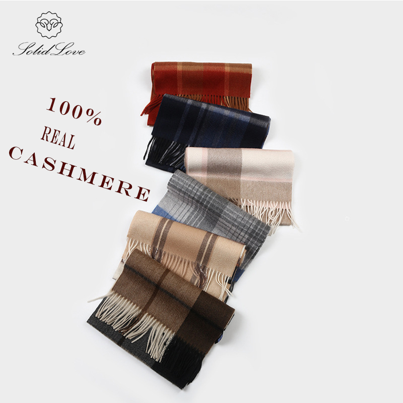 100% Cashmere Scarf   Plaid  W - Wool Scarf Men recensione e prezzo