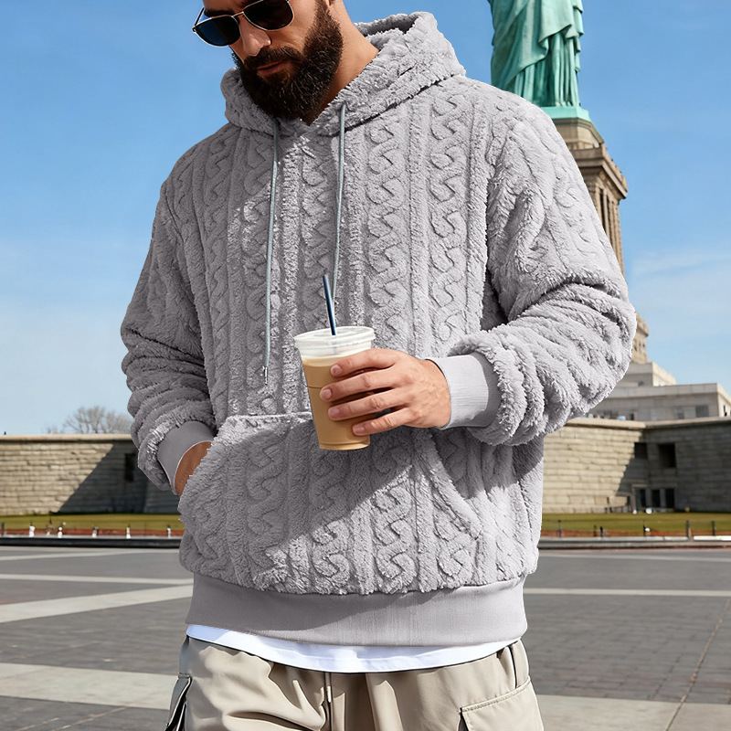 Men's Fleece Hoodie Winter War - Sherpa Hoodie Fleece recensione e prezzo