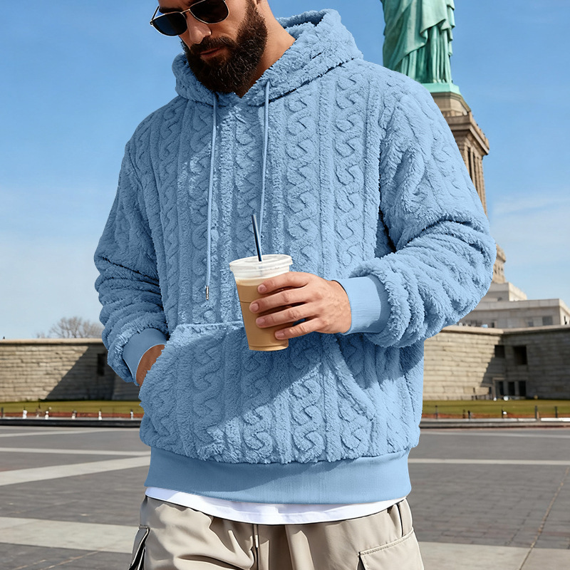 Men's Fleece Hoodie Winter War - Sherpa Hoodie Fleece recensione e prezzo