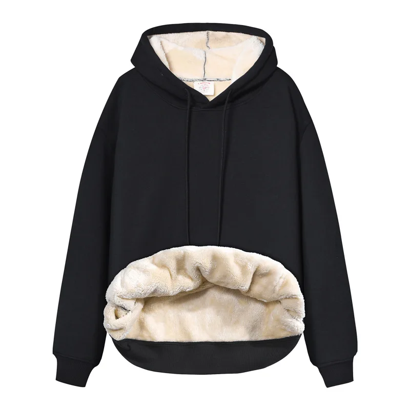 High Quality Gray Thicken Flee - Sherpa Hoodie Fleece recensione e prezzo