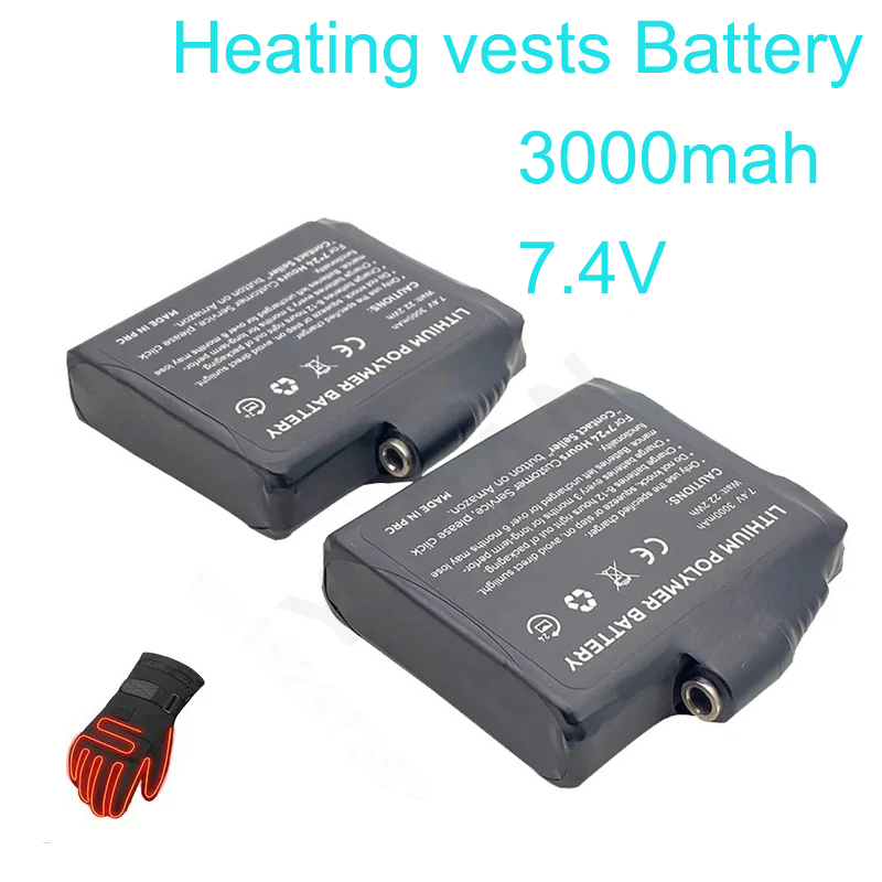 Gloves Battery 7.4V 3000mah Po - Heated Vest Battery recensione e prezzo