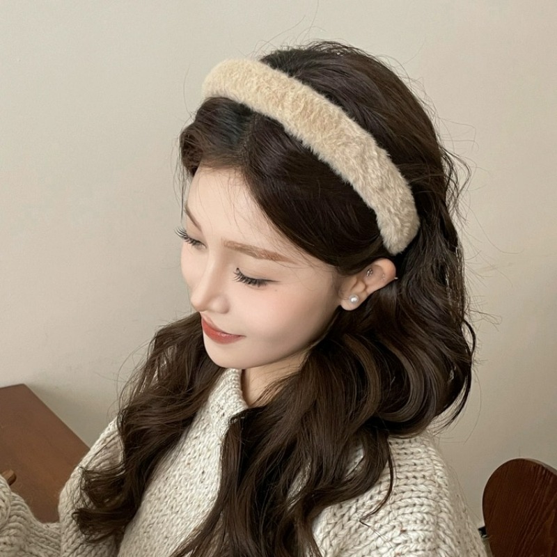 Korean Soft Headband Women Gir - Winter Headband Fleece recensione e prezzo