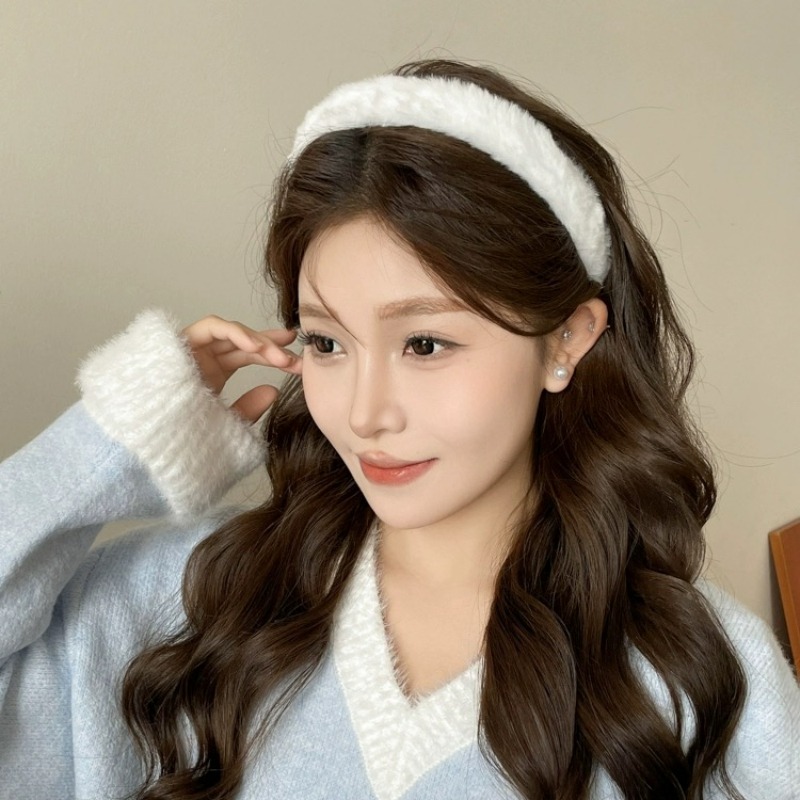Korean Soft Headband Women Gir - Winter Headband Fleece recensione e prezzo