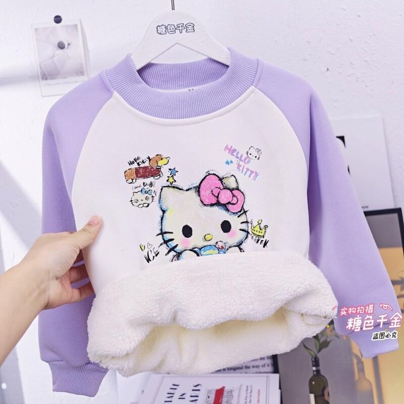 Sanrio Hello Kitty Girls Fleec - Sherpa Hoodie Fleece recensione e prezzo