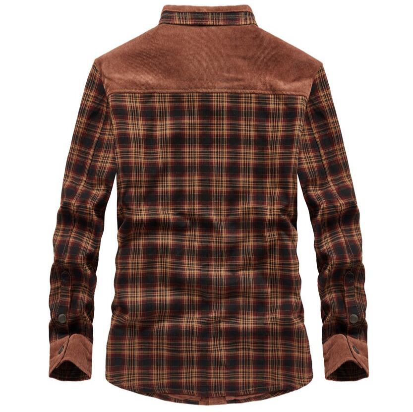 Men's Jackets Winter Windproof - Flannel Shirt Lined recensione e prezzo