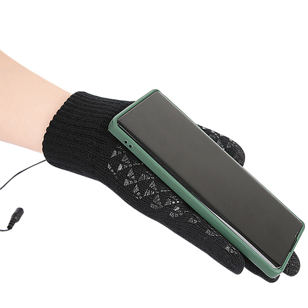 USB Heated Knitted Gloves Full - Touch Screen Gloves recensione e prezzo