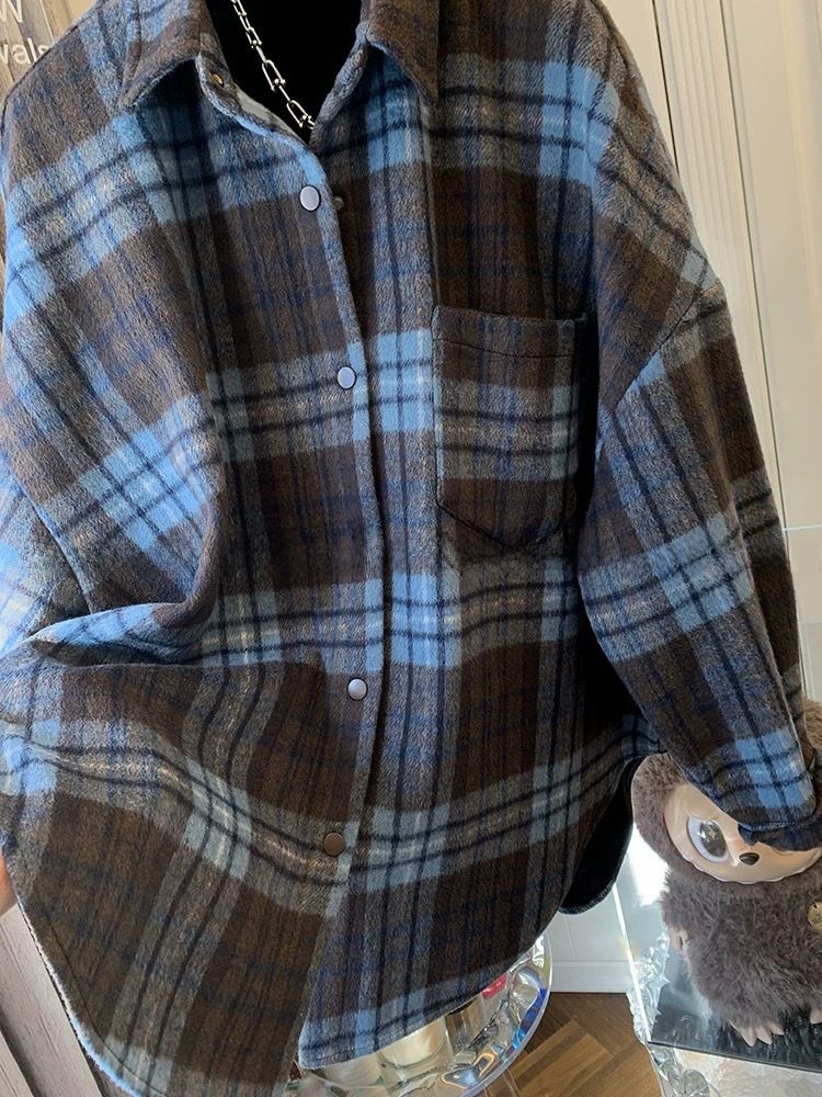 plus Size Women's Plaid Flanne - Flannel Shirt Lined recensione e prezzo
