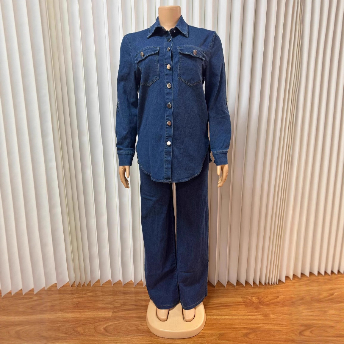 Jeans 2 Piece Sets Women Denim - Down Jacket Packable recensione e prezzo