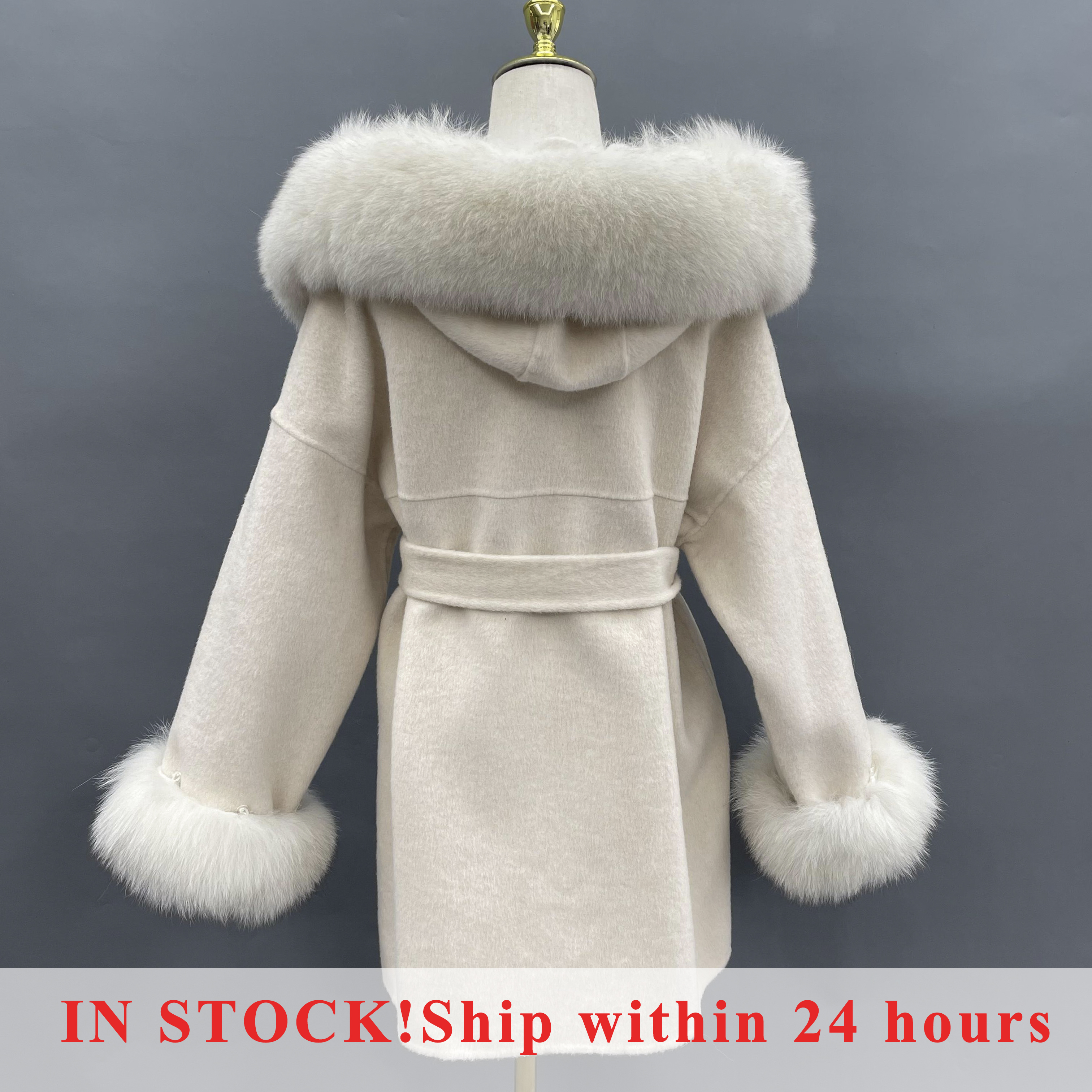 MISSJANEFUR Wool Coat with Rea - Wool Coat Peacoat recensione e prezzo