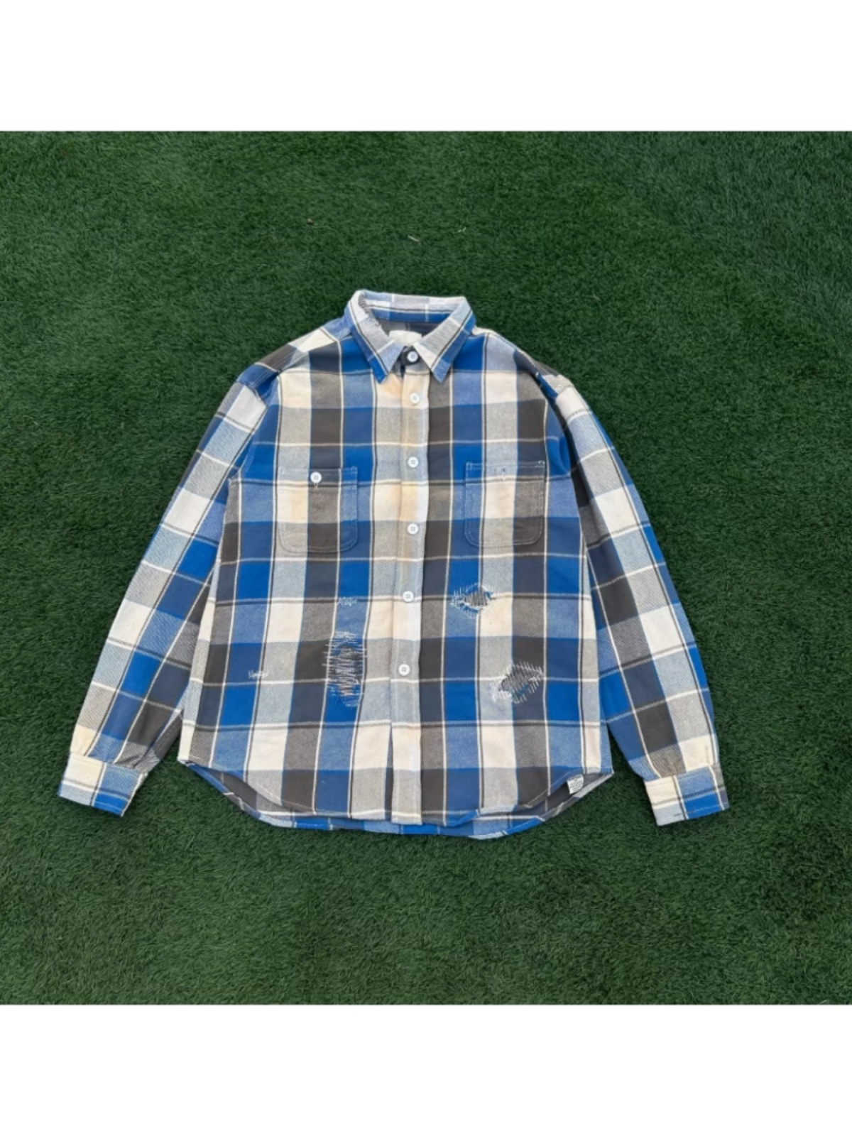 Japanese line BOWWOW FLANNEL L - Flannel Shirt Lined recensione e prezzo