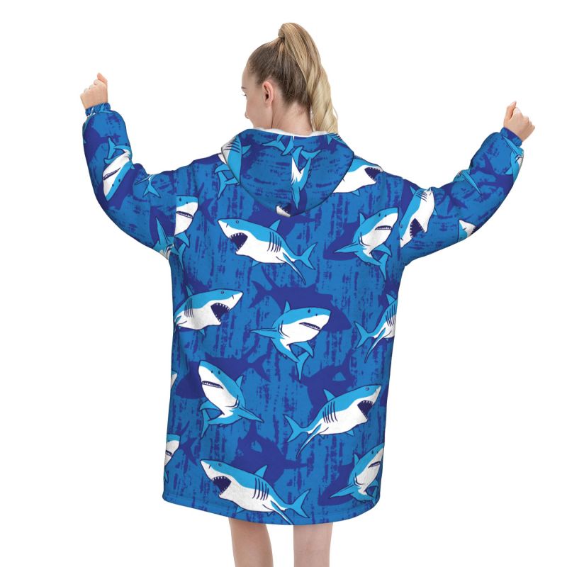 Wearable Blanket Hoodie Cartoo - Sherpa Hoodie Fleece recensione e prezzo