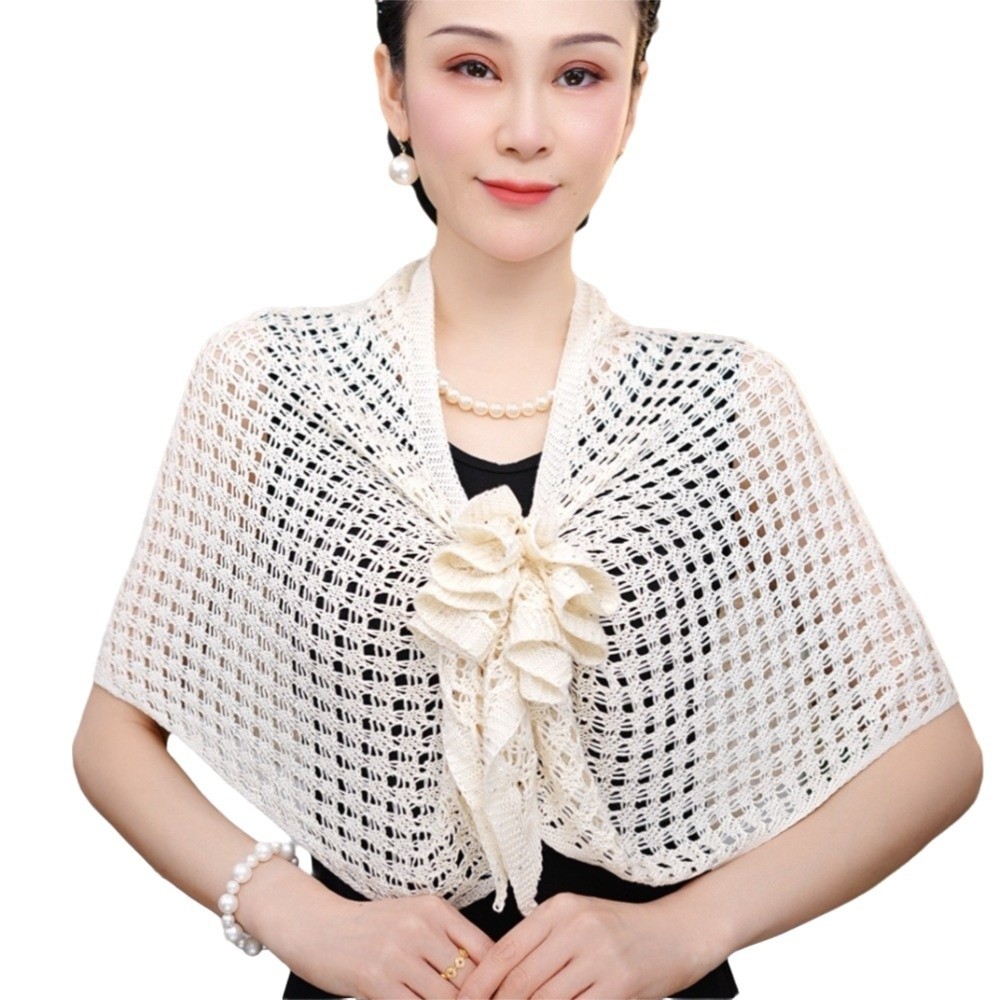 Sparkly Design Hollow Out Card - Shawl Wrap Winter recensione e prezzo