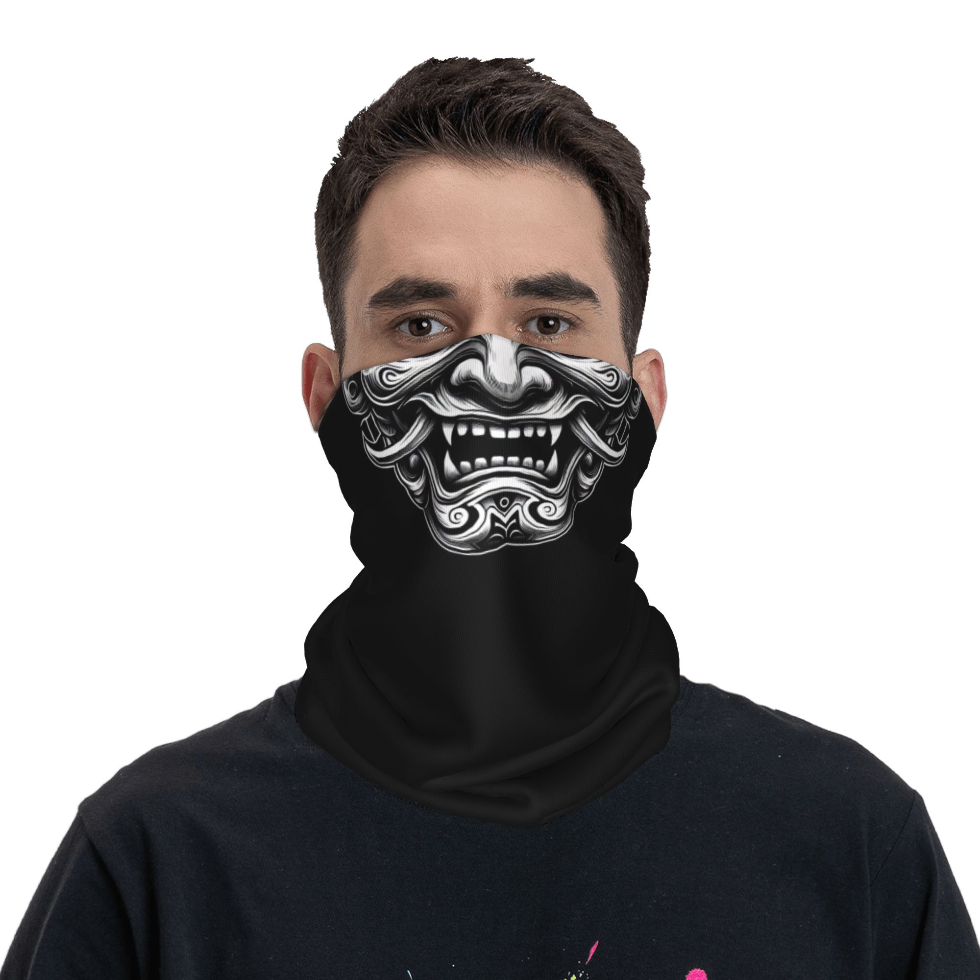 Custom Samurai Oni Demon Banda - Neck Gaiter Fleece recensione e prezzo