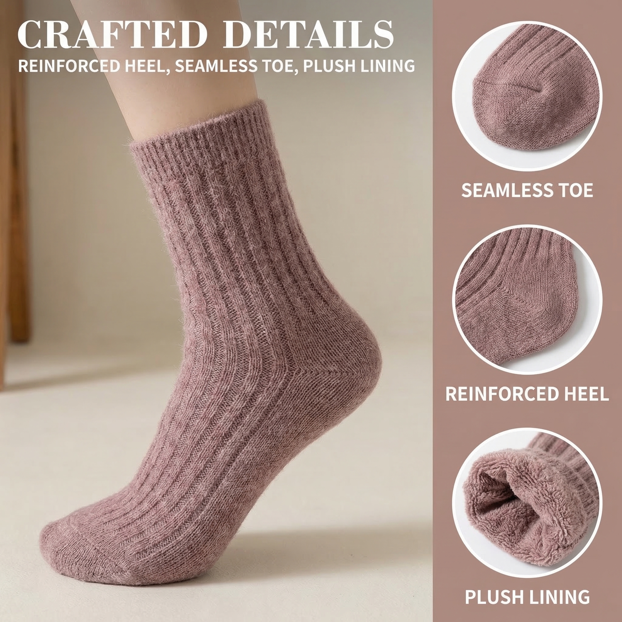 Wool Socks Women's Female Wint - Thermal Sock Wool recensione e prezzo