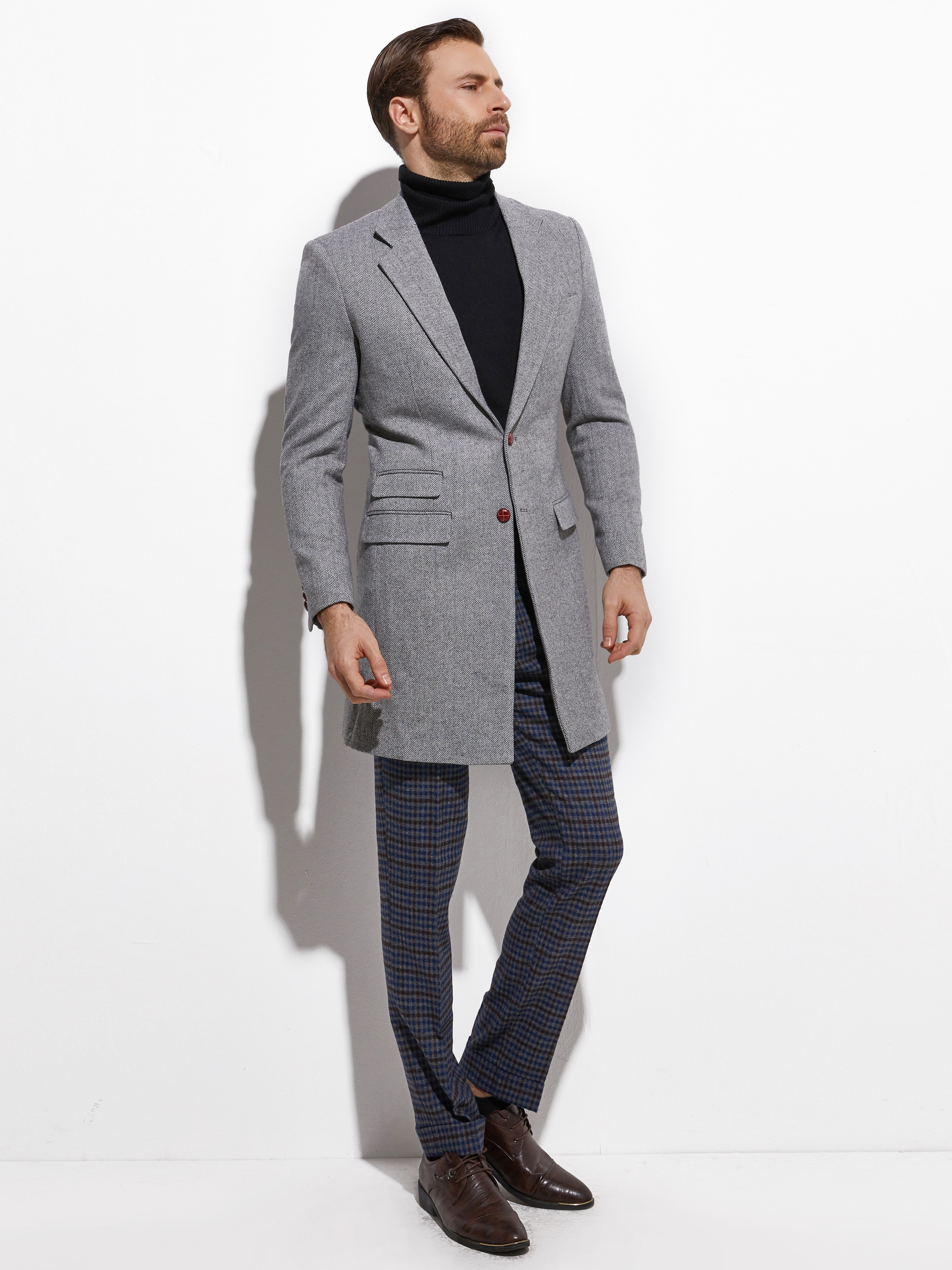 2026 Medium Length Spring Autu - Wool Coat Peacoat recensione e prezzo