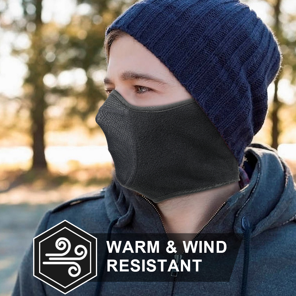 Winter Neck Warmer Ear Cover F - Fleece Ear Warmer Band recensione e prezzo