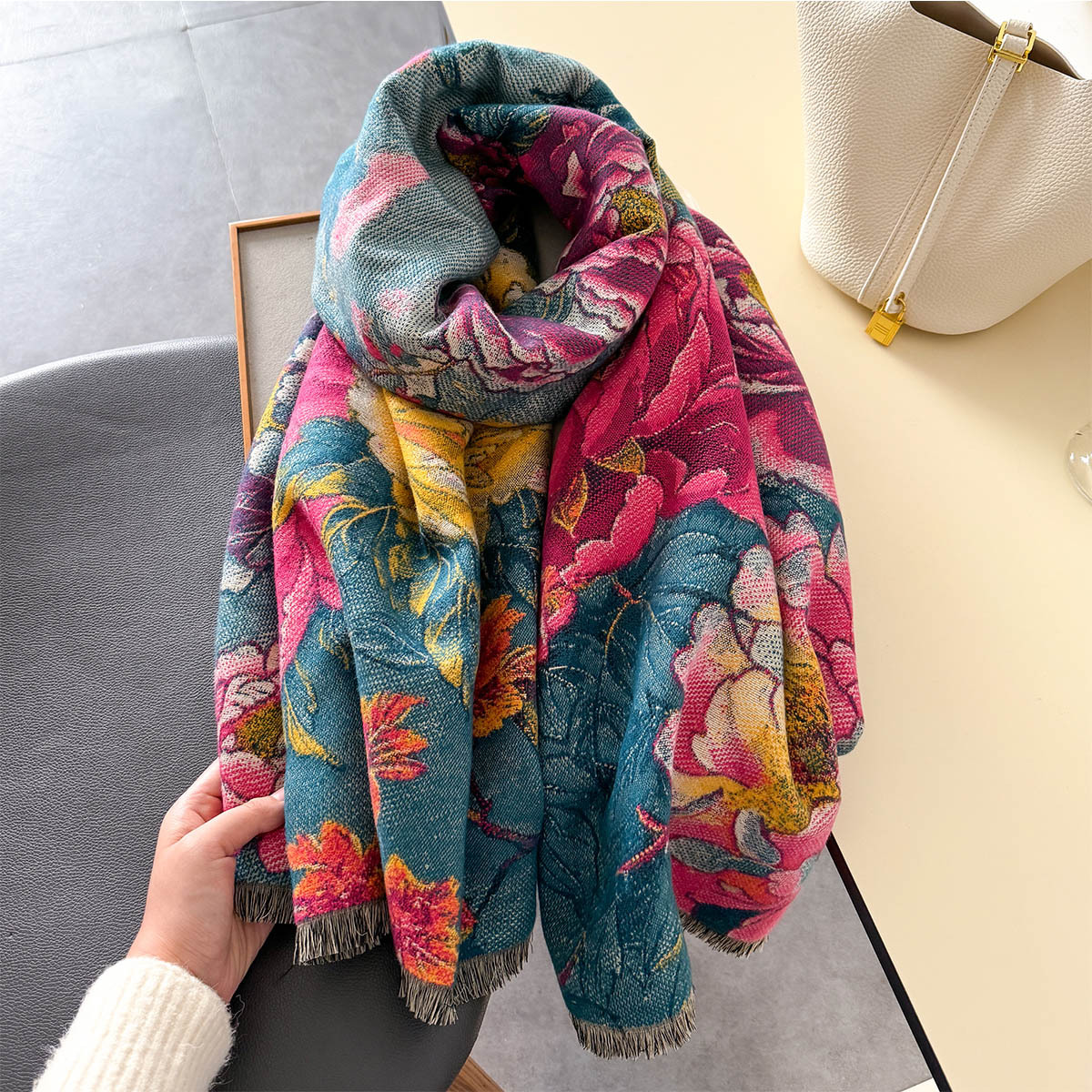 Warm Cashmere Scarf Women Shaw - Shawl Wrap Winter recensione e prezzo