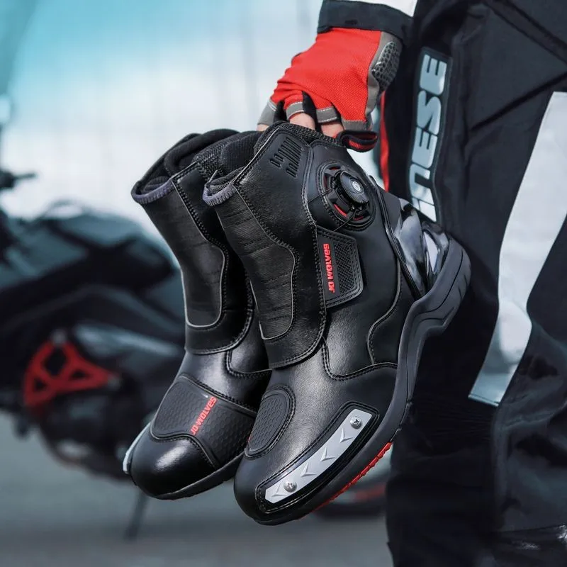 Men Motorcycle Boots Shoes Mic - Waterproof Winter Boot recensione e prezzo