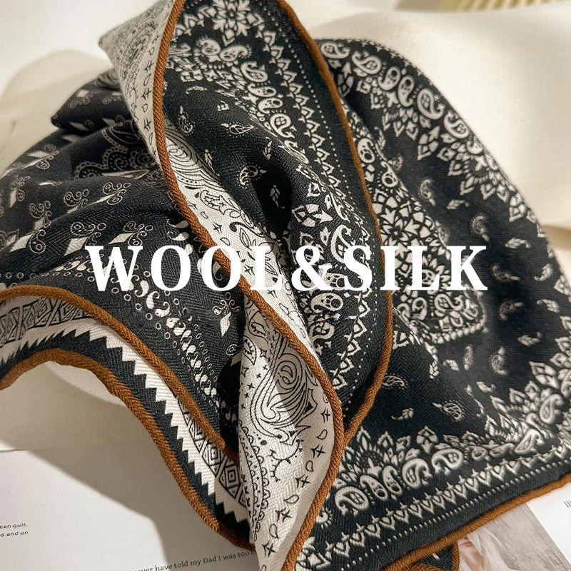 2026 Winter Luxury Designer Sc - Wool Scarf Men recensione e prezzo