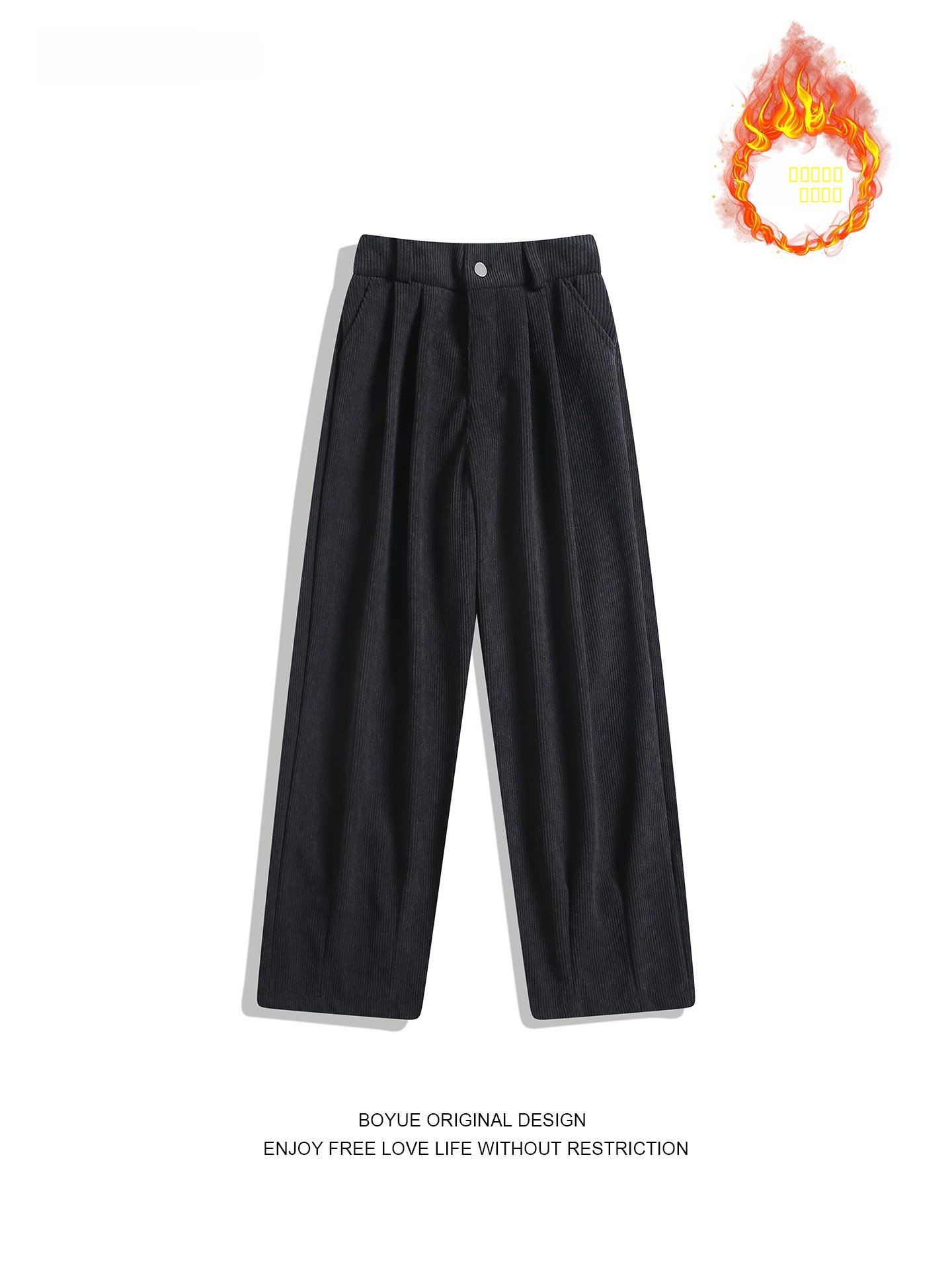Boyue Men's Thiened Corduroy S - Corduroy Pant Warm recensione e prezzo