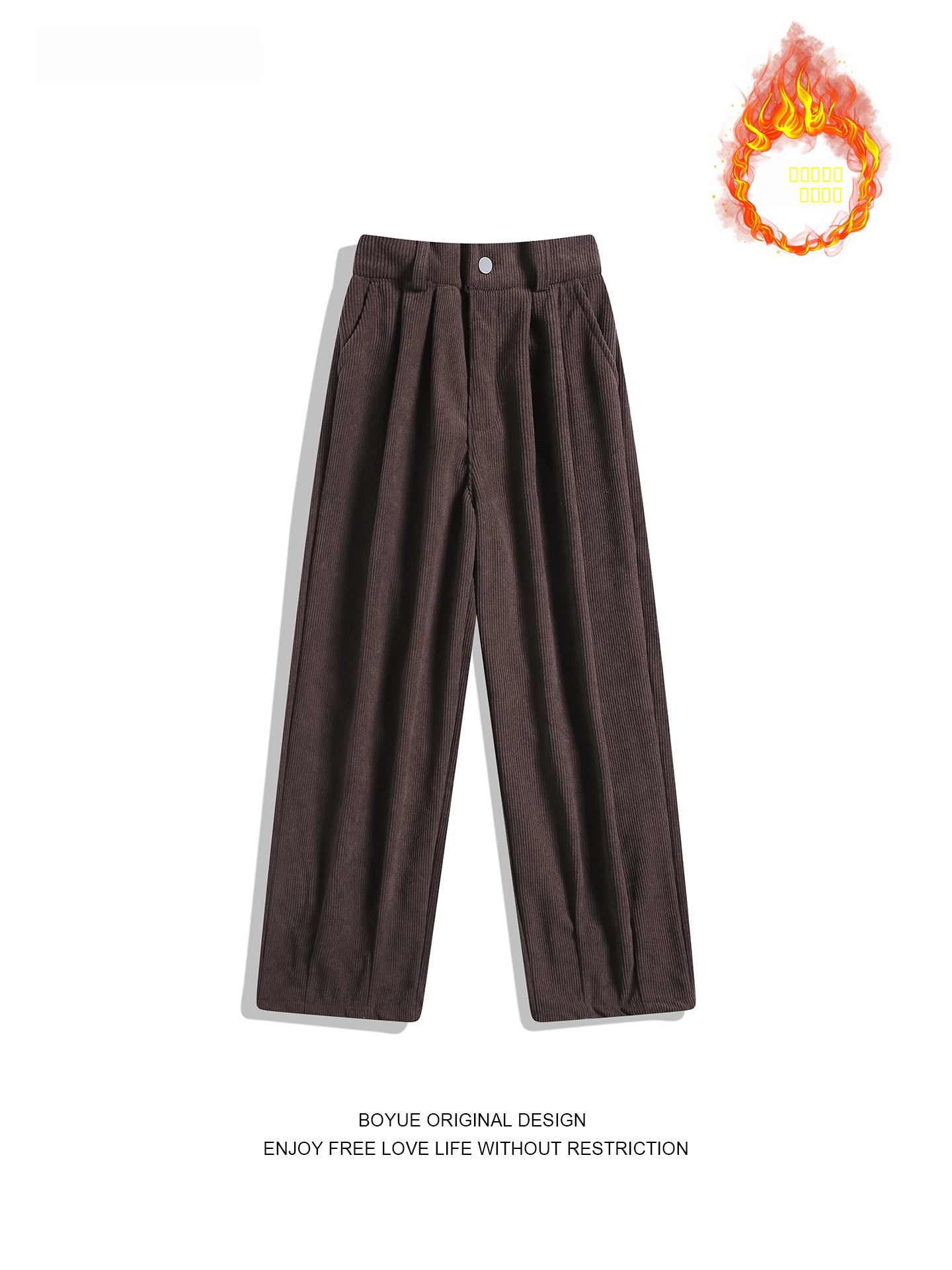 Boyue Men's Thiened Corduroy S - Corduroy Pant Warm recensione e prezzo