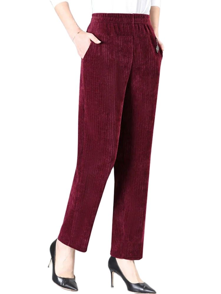 Oversize XL-8XL Corduroy Pants - Corduroy Pant Warm recensione e prezzo