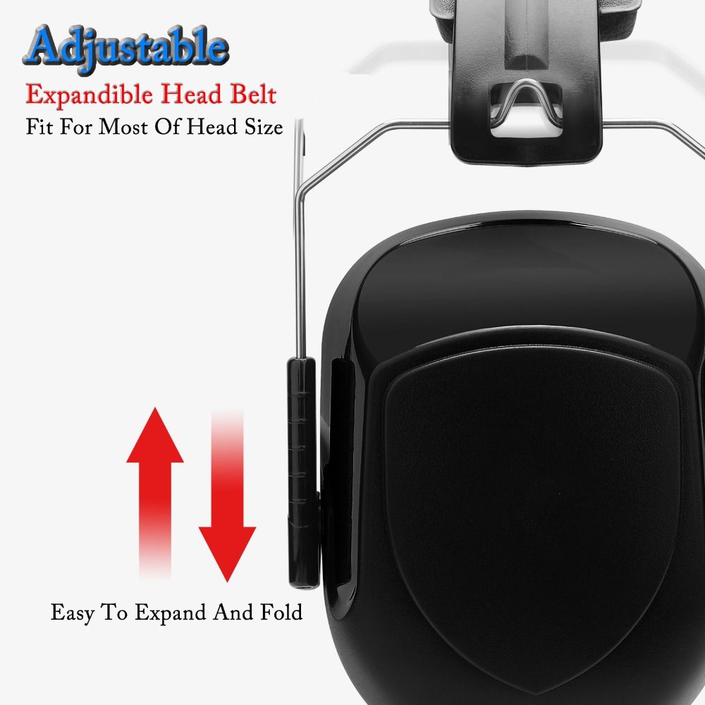 SNR-34dB Adjustable Head Earmu - Earmuffs Foldable recensione e prezzo