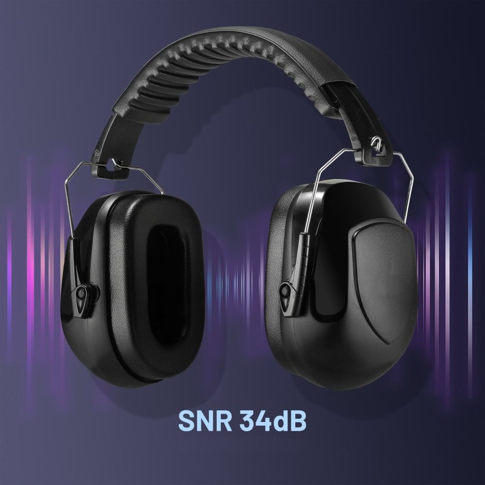 SNR-34dB Adjustable Head Earmu - Earmuffs Foldable recensione e prezzo