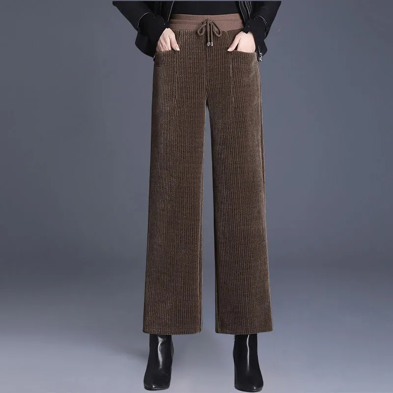 Autumn Winter Corduroy Wide Le - Corduroy Pant Warm recensione e prezzo