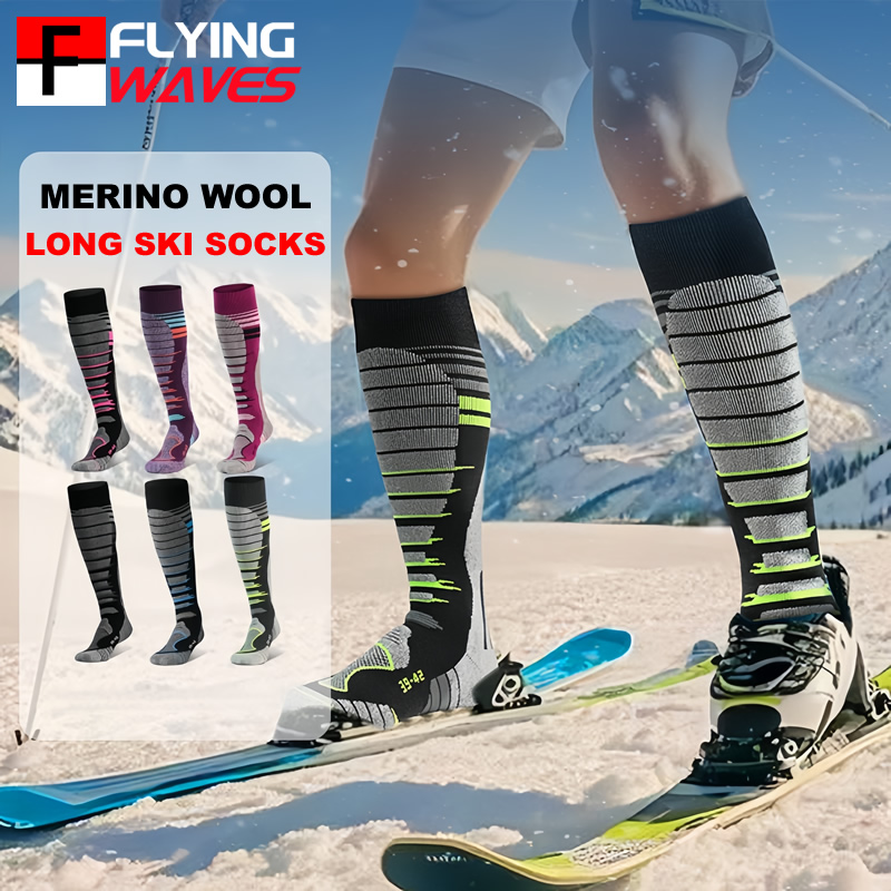 Merino Wool Ski Socks Cold Wea - Thermal Sock Wool recensione e prezzo