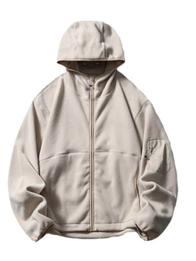 Mens Hoodie Autumn Winter Cott - Sherpa Hoodie Fleece recensione e prezzo