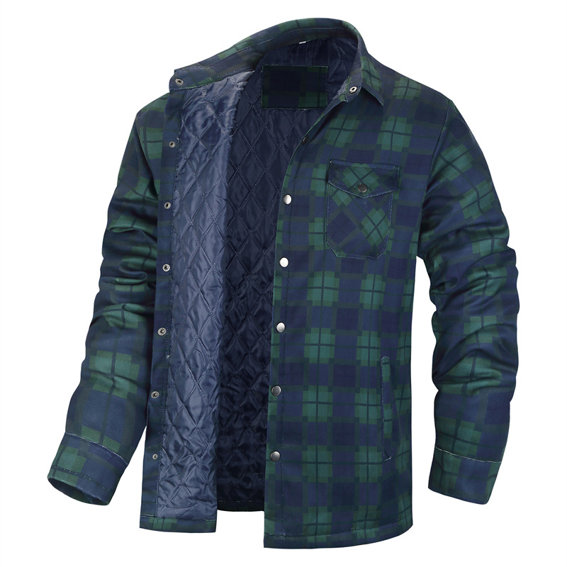 Winter Plaid Shirts For Mens T - Flannel Shirt Lined recensione e prezzo