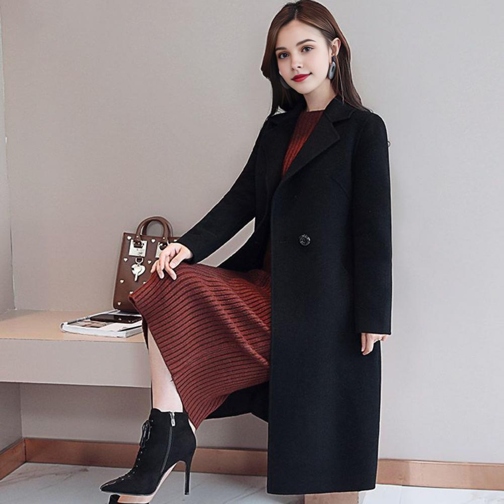 2025 Elegant Women Woolen Coat - Wool Coat Peacoat recensione e prezzo