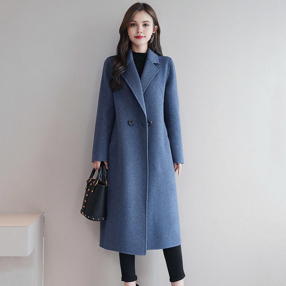 2025 Elegant Women Woolen Coat - Wool Coat Peacoat recensione e prezzo