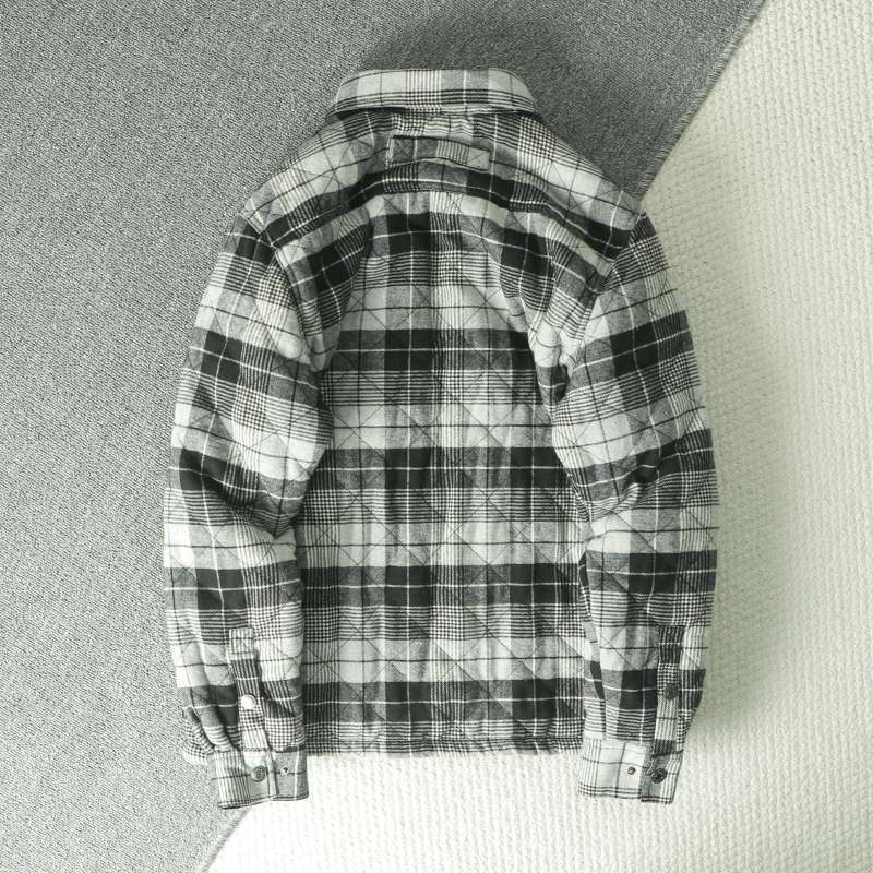 Fall Winter Men's Plaid Flanne - Flannel Shirt Lined recensione e prezzo