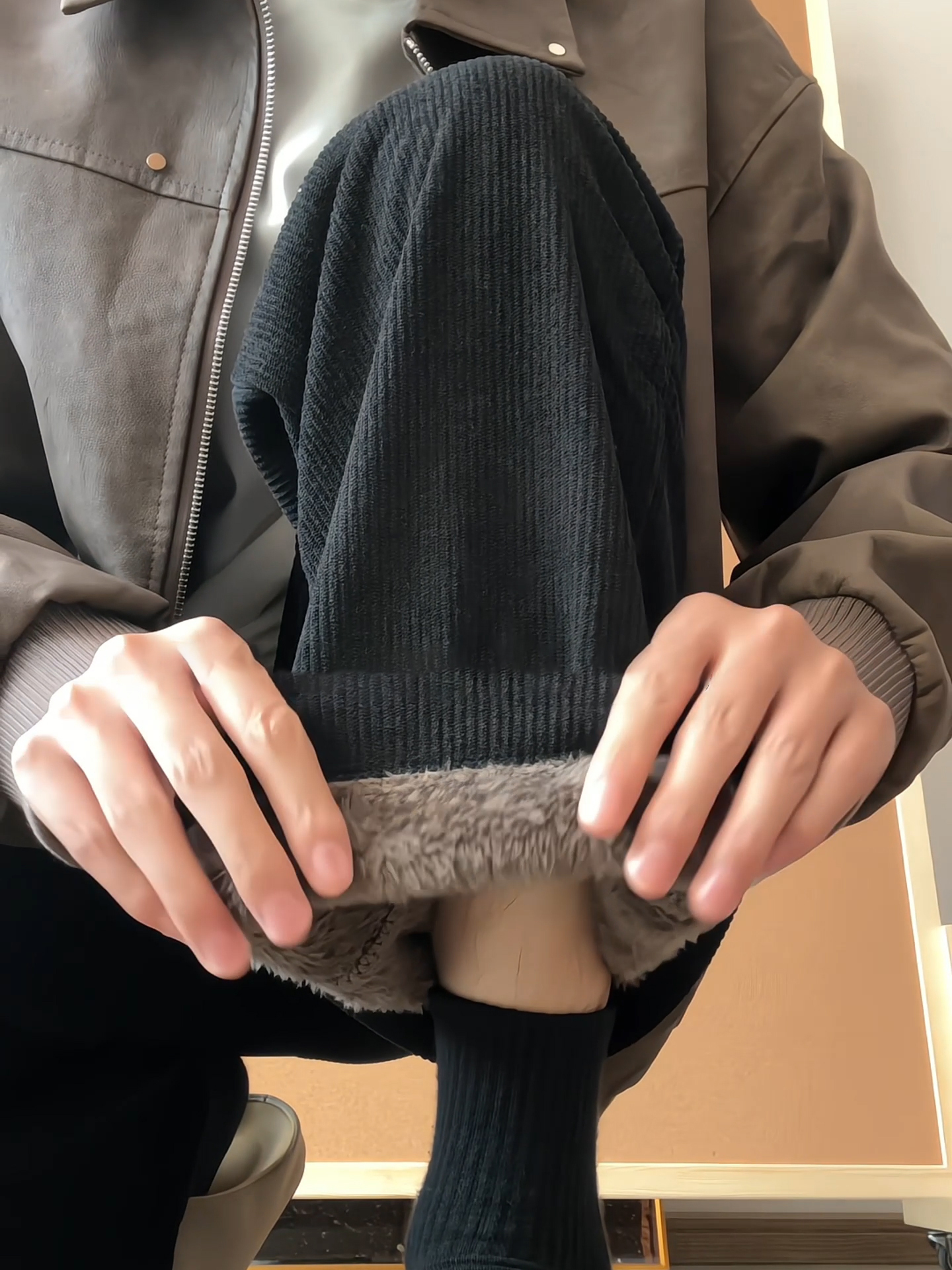 Thiened Fce Lined Corduroy Men - Corduroy Pant Warm recensione e prezzo
