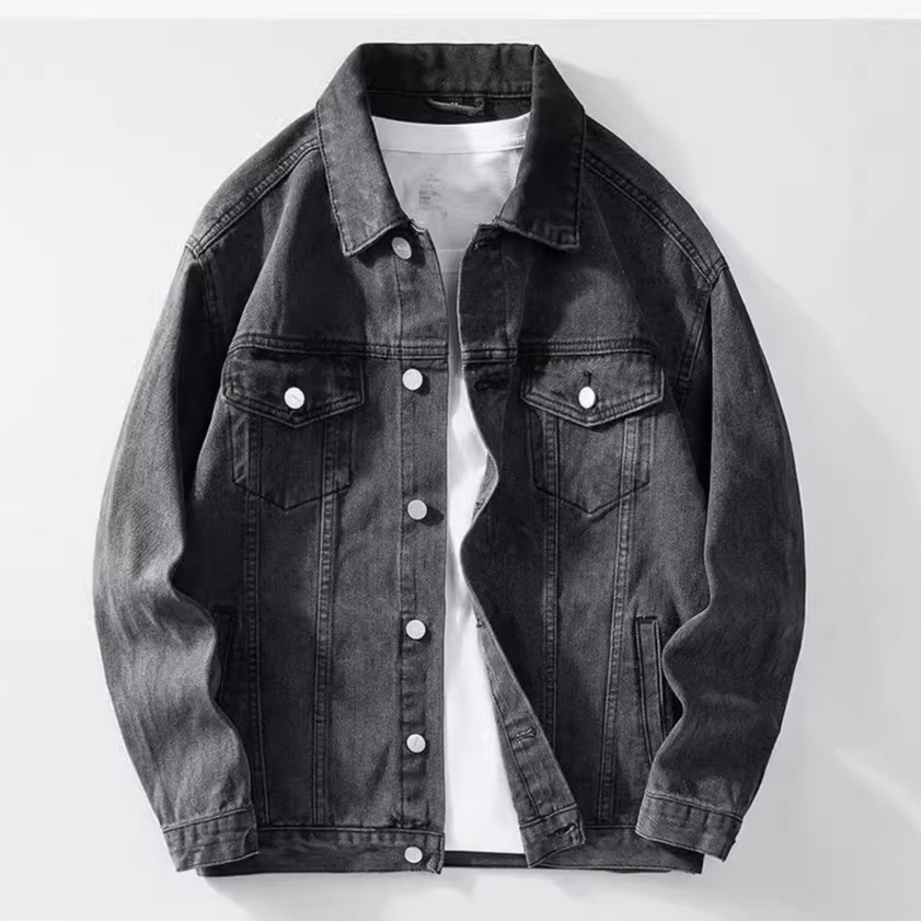 Denim Jacket Men  Single Breas - Down Jacket Packable recensione e prezzo