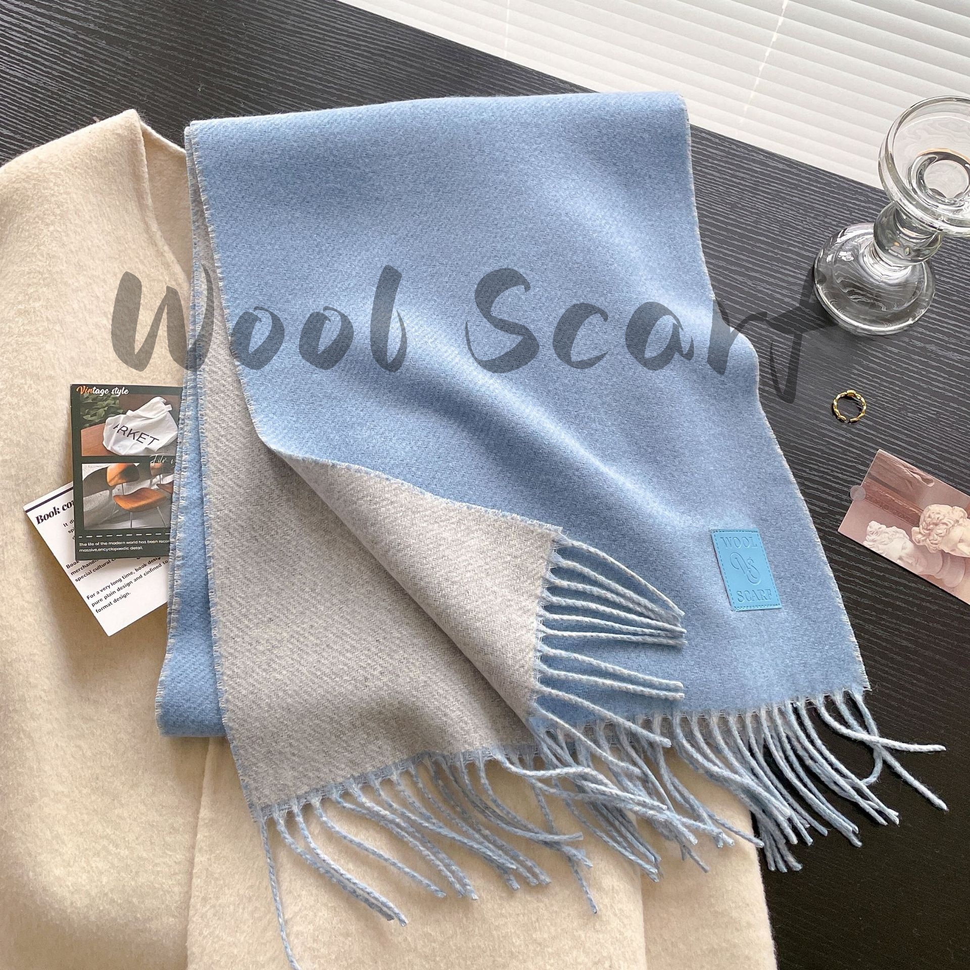 NEW Wool Winter Thick Warm Sca - Cashmere Pashmina Wrap recensione e prezzo