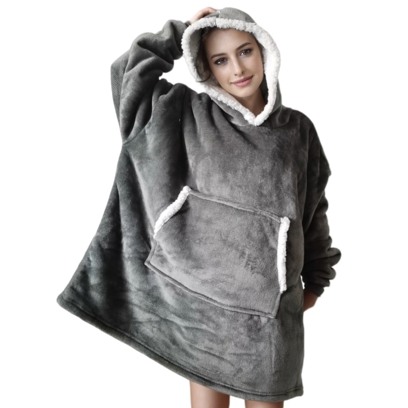 Wearable Adult Super Soft Flan - Sherpa Hoodie Fleece recensione e prezzo