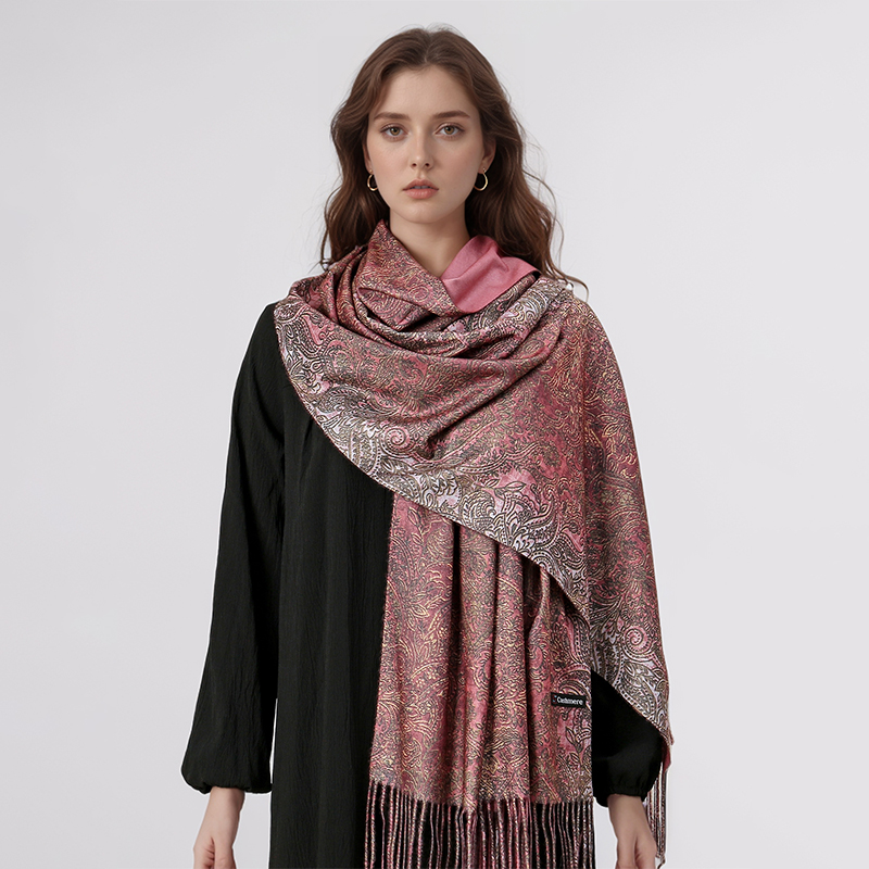 Luxury Paisley Pashmina Shawl  - Cashmere Pashmina Wrap recensione e prezzo