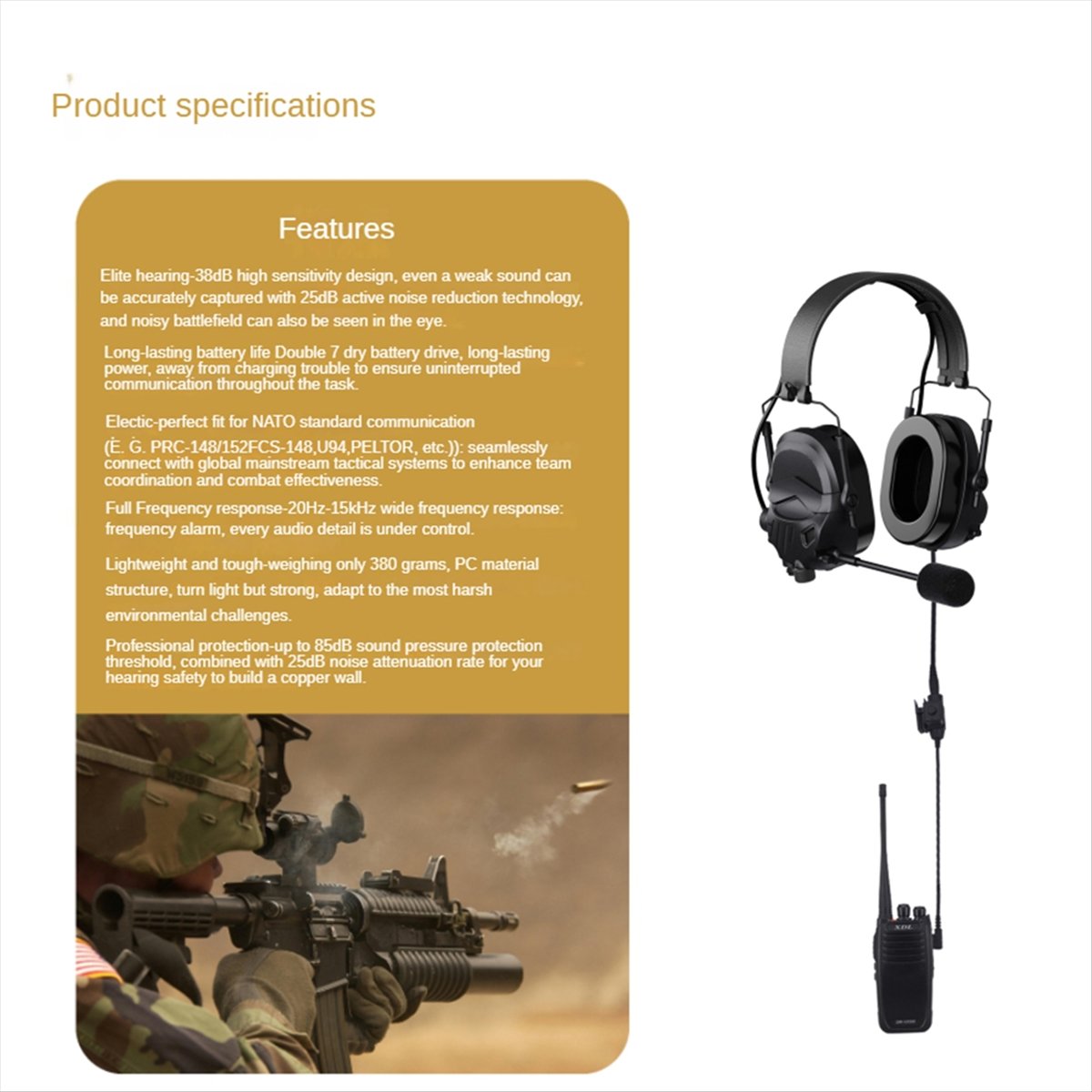 A64I  Headset with Microphone  - Earmuffs Foldable recensione e prezzo