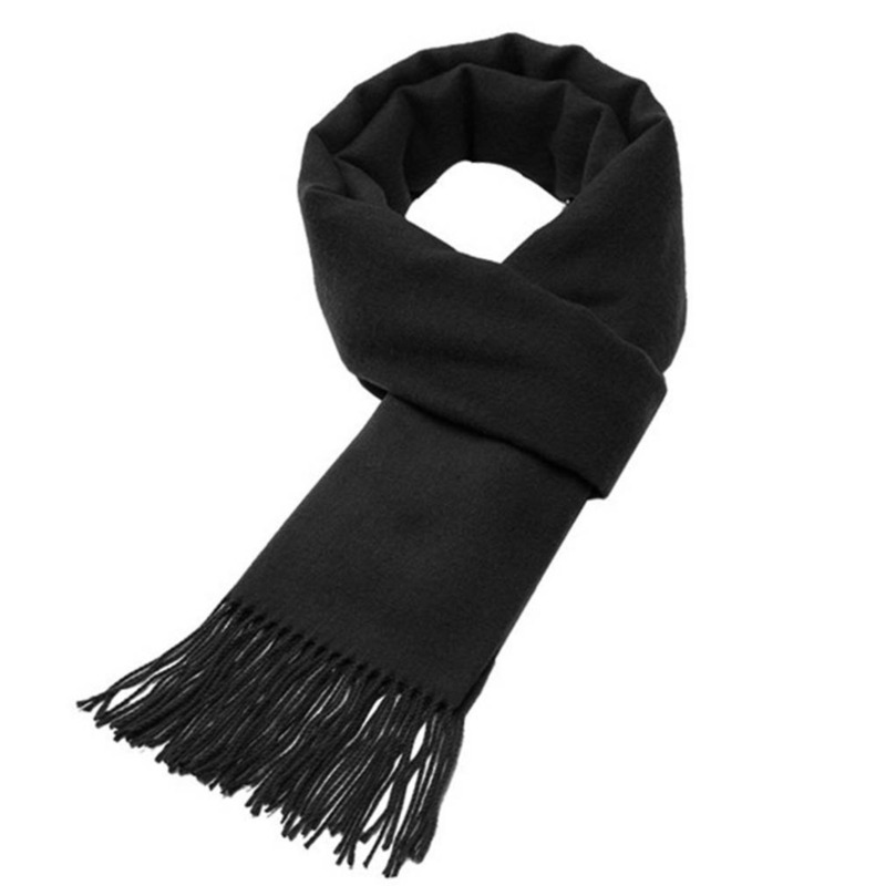 Autumn And Winter Solid Color  - Wool Scarf Men recensione e prezzo