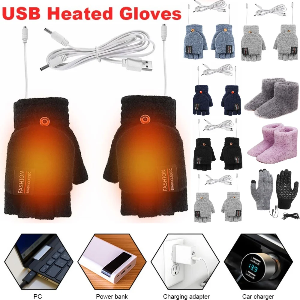 USB Electric Heated Gloves Win - Touch Screen Gloves recensione e prezzo