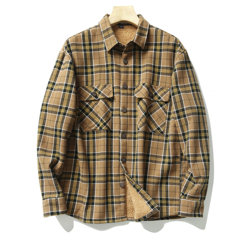 Men's Plaid Flannel Shirts Jac - Flannel Shirt Lined recensione e prezzo