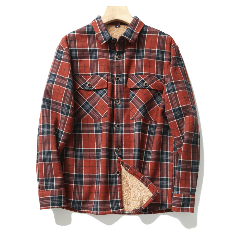 Men's Plaid Flannel Shirts Jac - Flannel Shirt Lined recensione e prezzo
