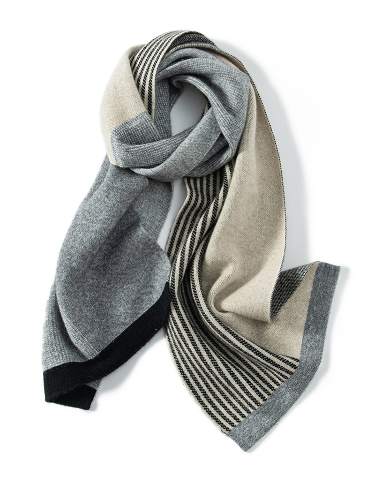 MELILAMB New Winter Men's 100% - Wool Scarf Men recensione e prezzo
